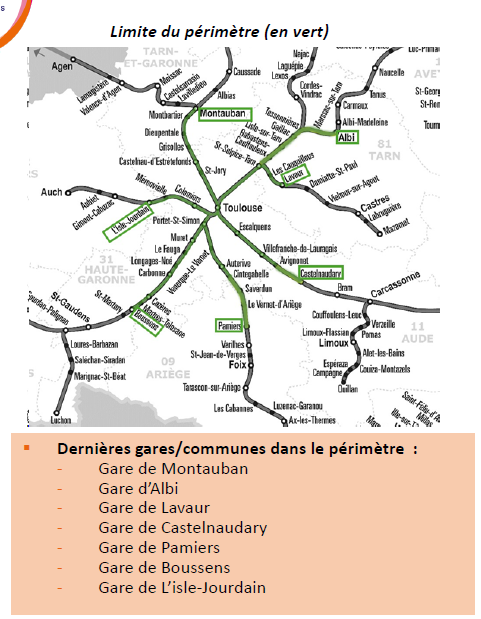 gares prises en compte appli tisséo