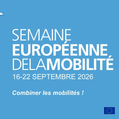 Banniere semaine europeenne de la mobilite