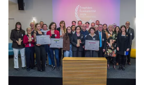 photo ceremonie Trophees ecomobilite