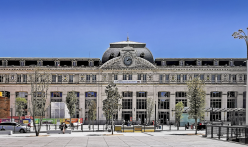 Façade de la gare Matabiau