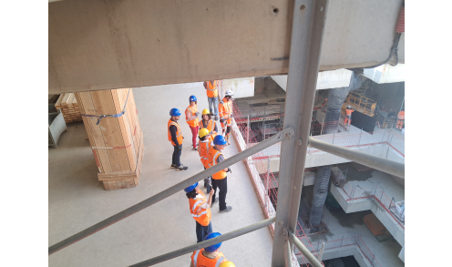 visite chantier metro ligne C