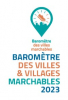 Logo du baromètre des villes et villages marchables 2023