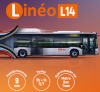 Visuel du nouveau bus linéo 14